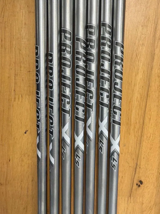 New Project X Ls 6.5 / 125g iron shaft set 4-pw .355 taper tip