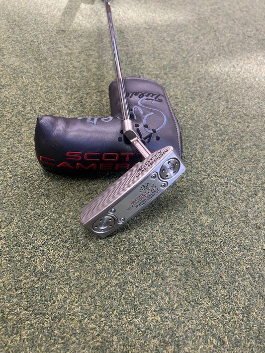 Used Titleist Scotty Cameron Newport Plus Blade Putter Plumbers Neck