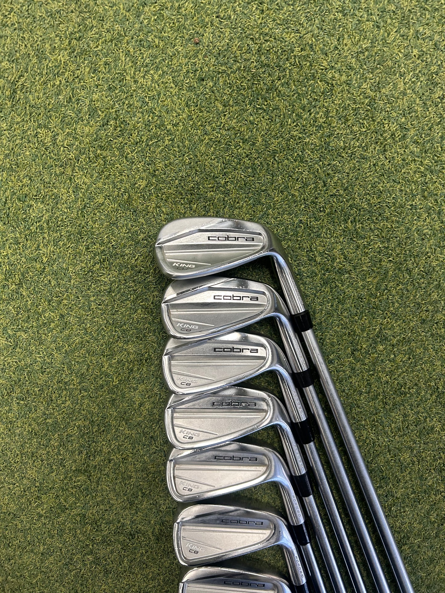 USED Cobra King CB Forged Iron Set 4-Gw Project X LS 6.5 Extra Stiff 125G RH