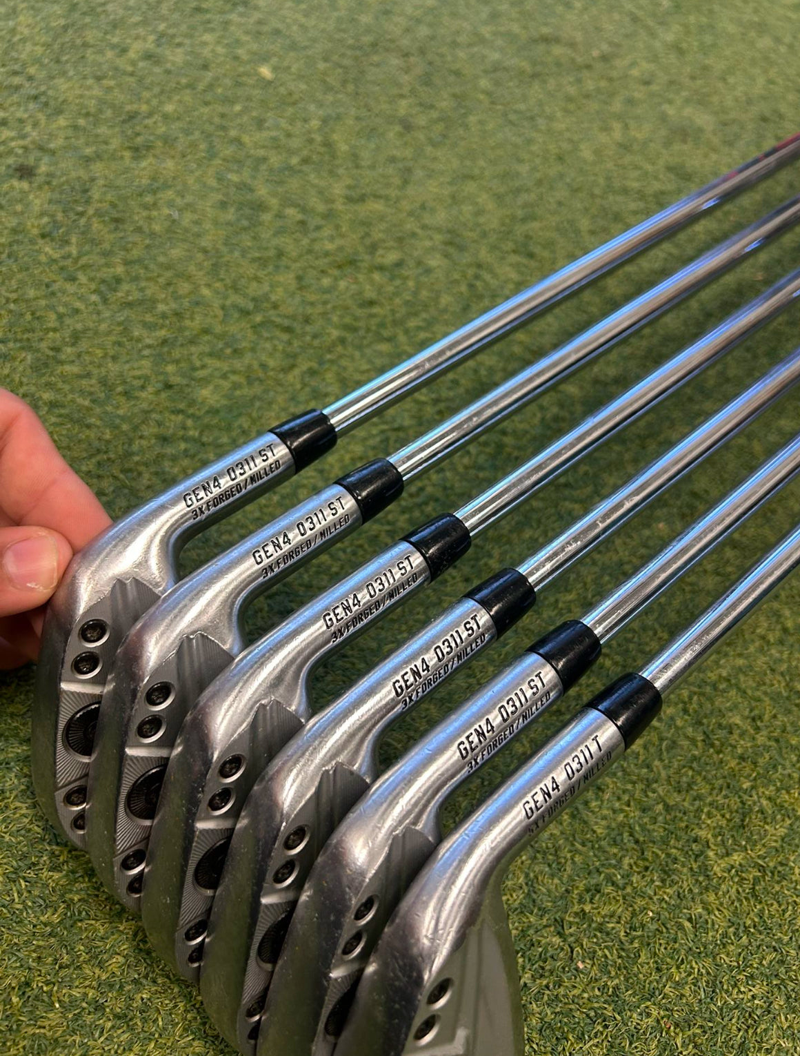 Used PXG Gen 4 0311 ST/T Forged Iron Set 4-9i Nippon Modus Tour 120 X Flex Golf Pride