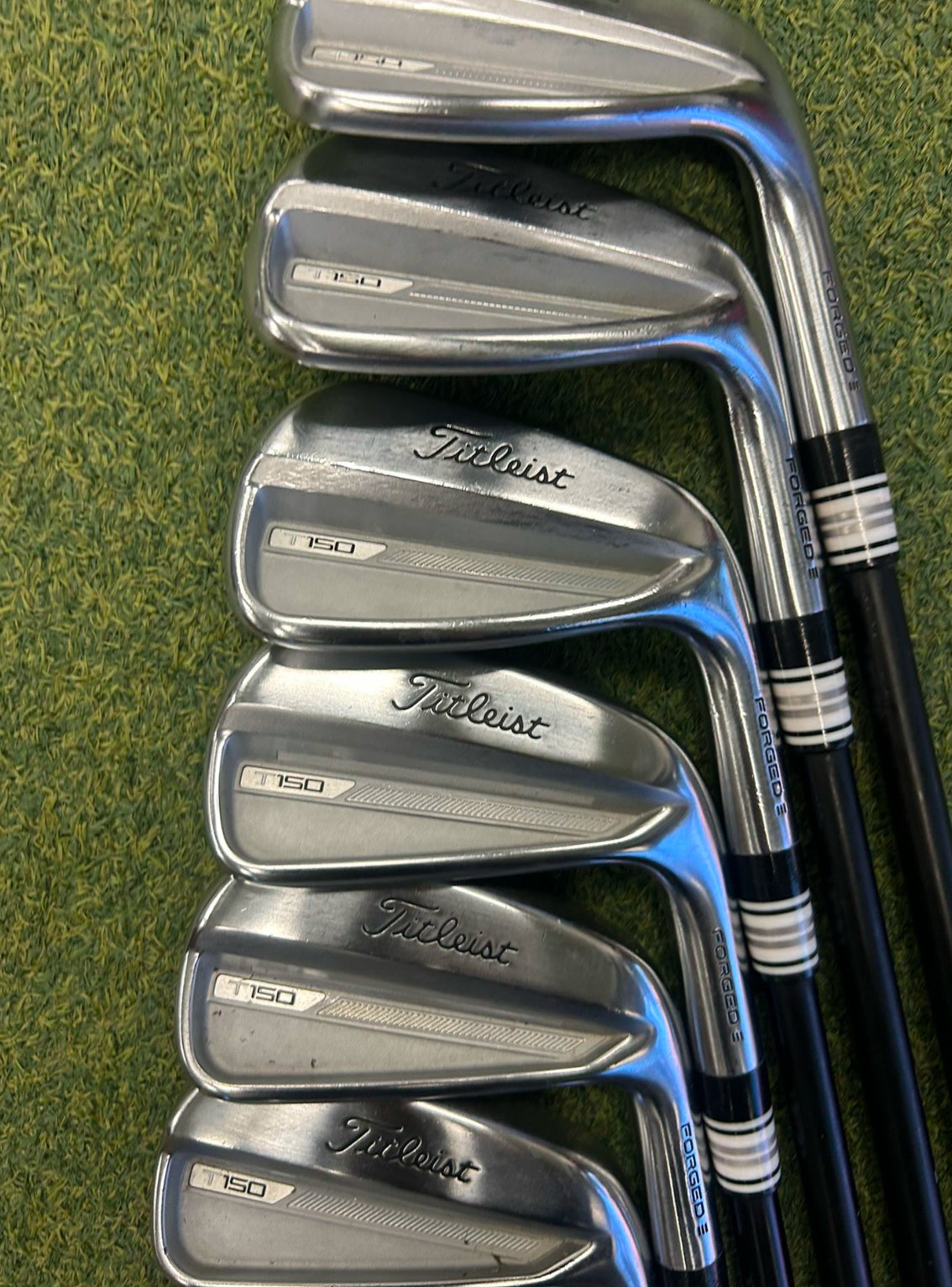 Used Titliest T150/200 Iron Set 4-Pw Fujikura Axiom 105 X Velocore Golf Pride