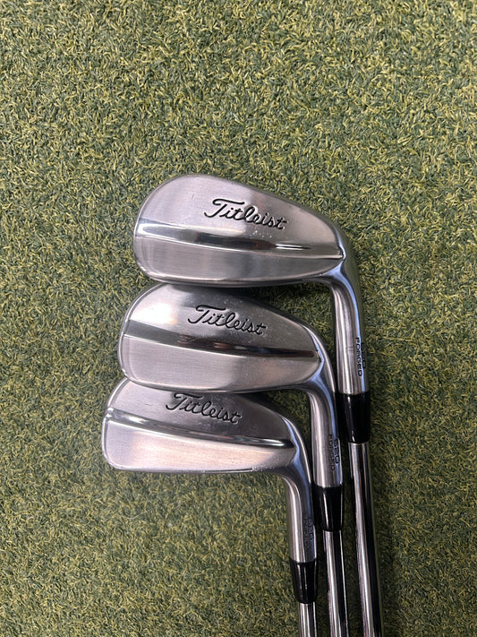 Mint Titleist 620 Forged Iron Set 7-9i Nippon Modus Tour 120 X Flex