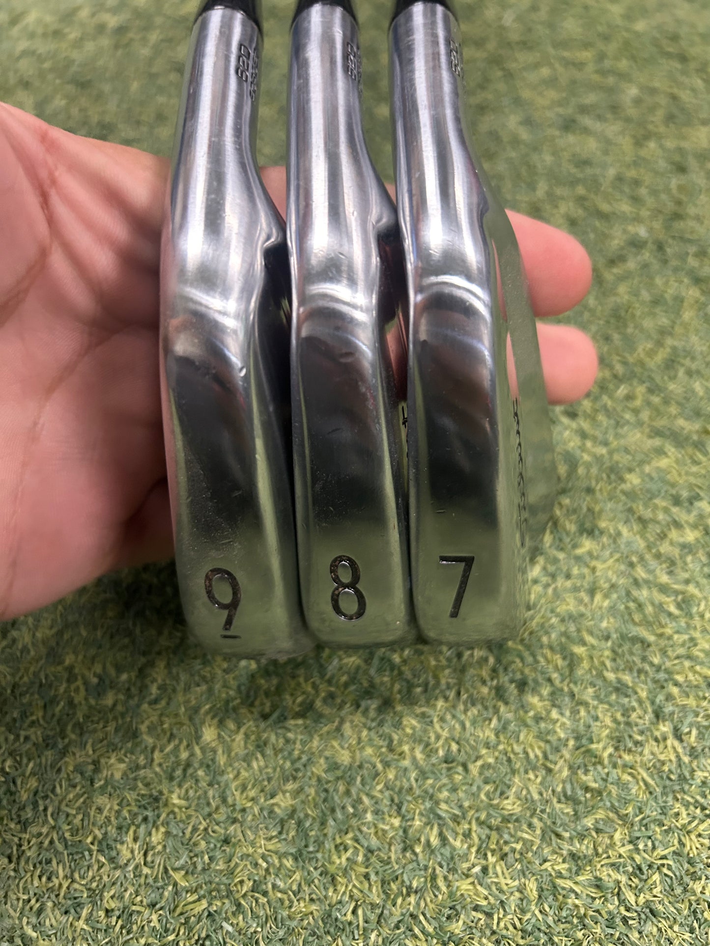 Mint Titleist 620 Forged Iron Set 7-9i Nippon Modus Tour 120 X Flex